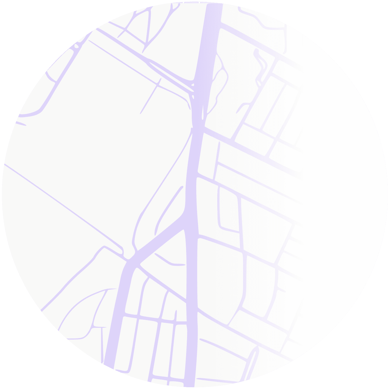 Map background circle