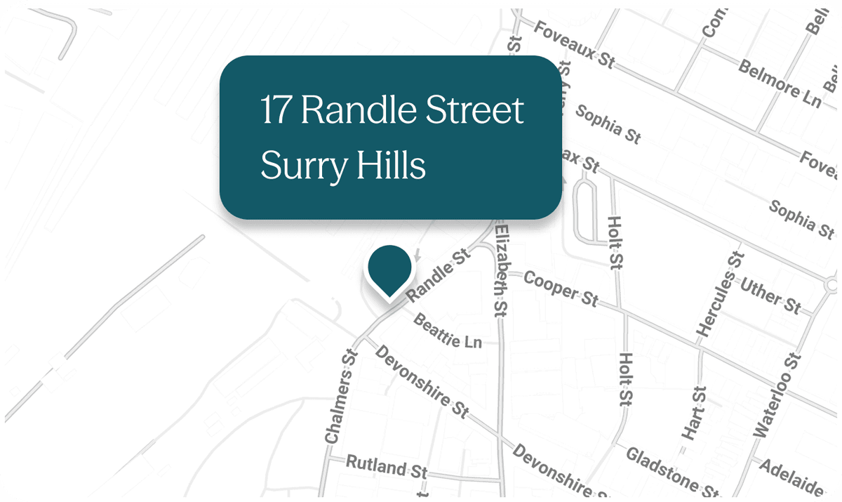 Clinic location map