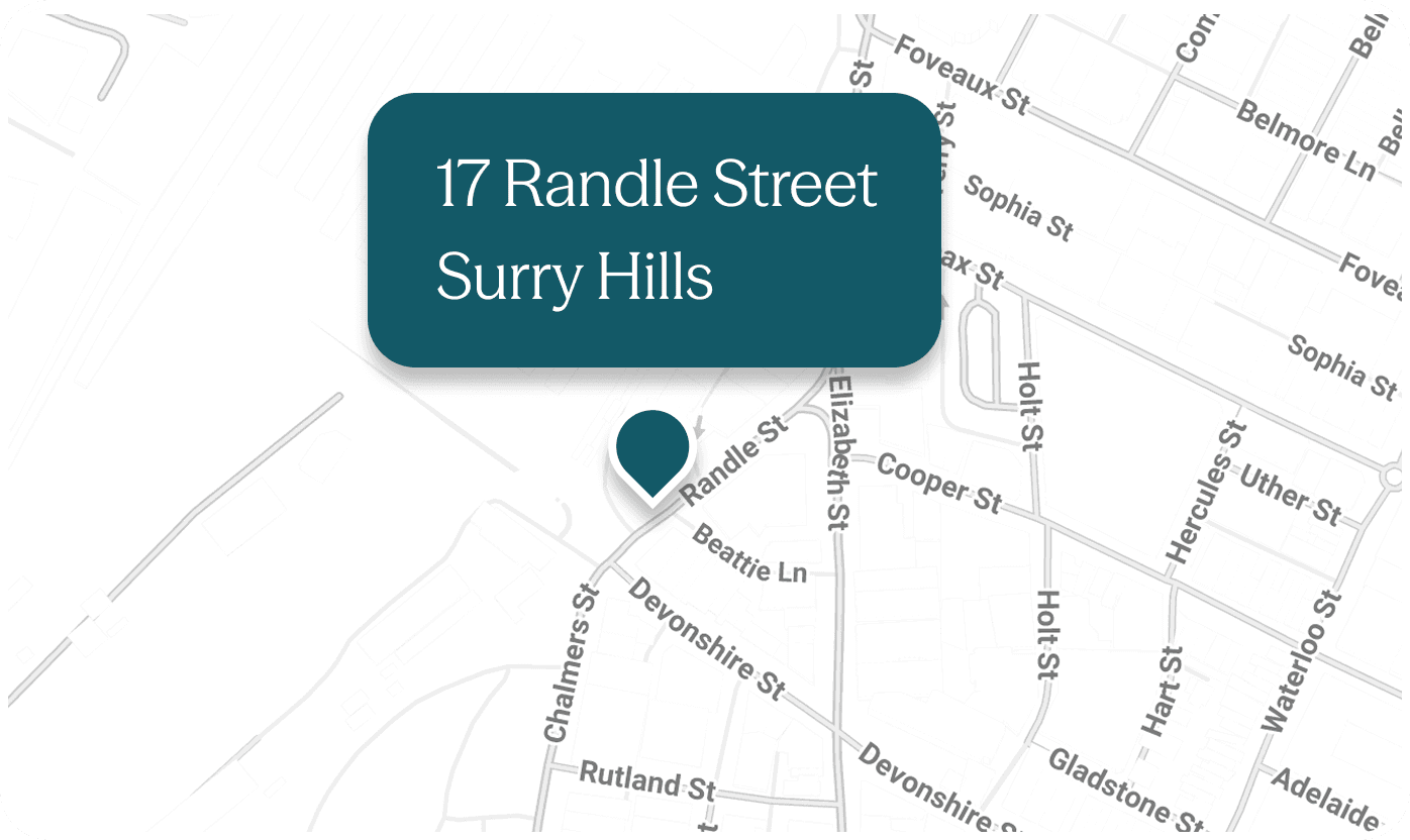 Clinic location map